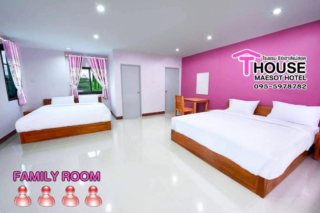 Hotel T. House Mae Sot Exterior foto